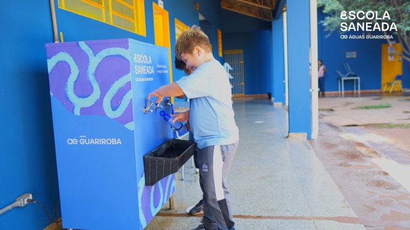 Águas Guariroba leva esgoto a escolas rurais e reforça compromisso de levar saneamento para toda Campo Grande